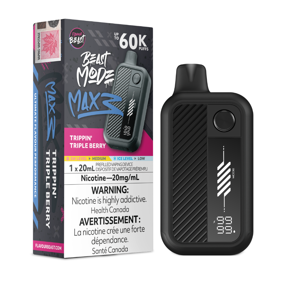 Flavour Beast Mode Max 3 Disposable Vape - 60k Puffs - 20mg - 20ml