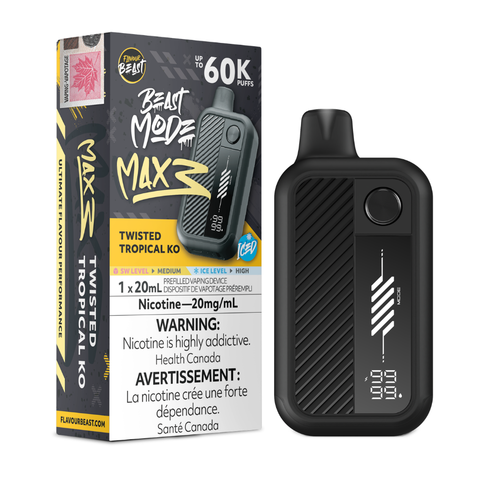 Flavour Beast Mode Max 3 Disposable Vape - 60k Puffs - 20mg - 20ml