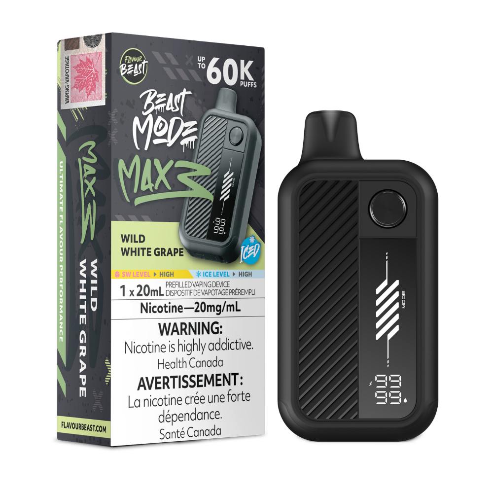 Flavour Beast Mode Max 3 Disposable Vape - 60k Puffs - 20mg - 20ml