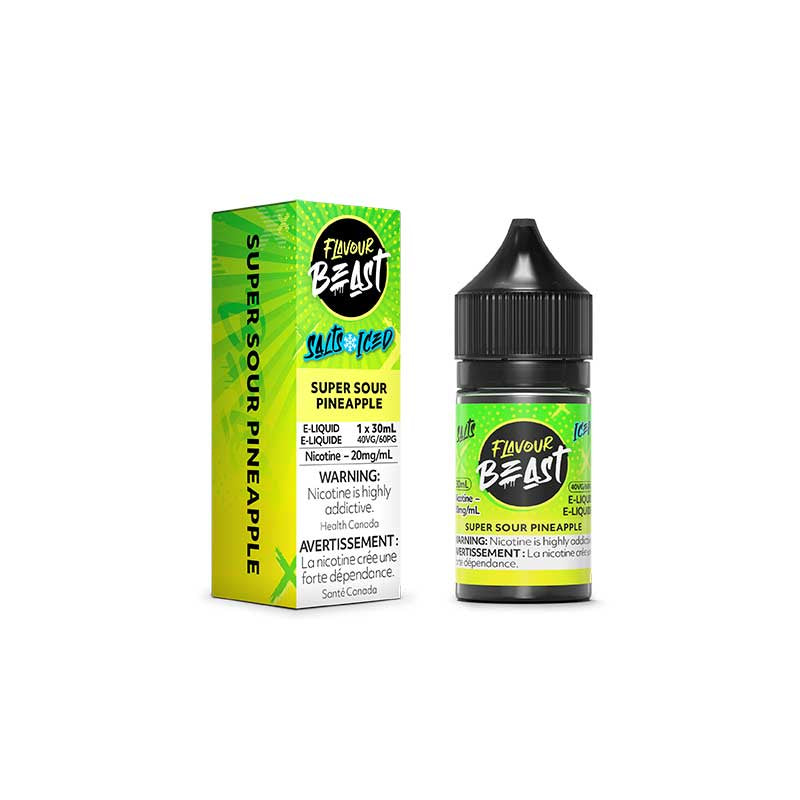 Flavour Beast Salts Iced Super Sour Pineapple 30mL 20 mg