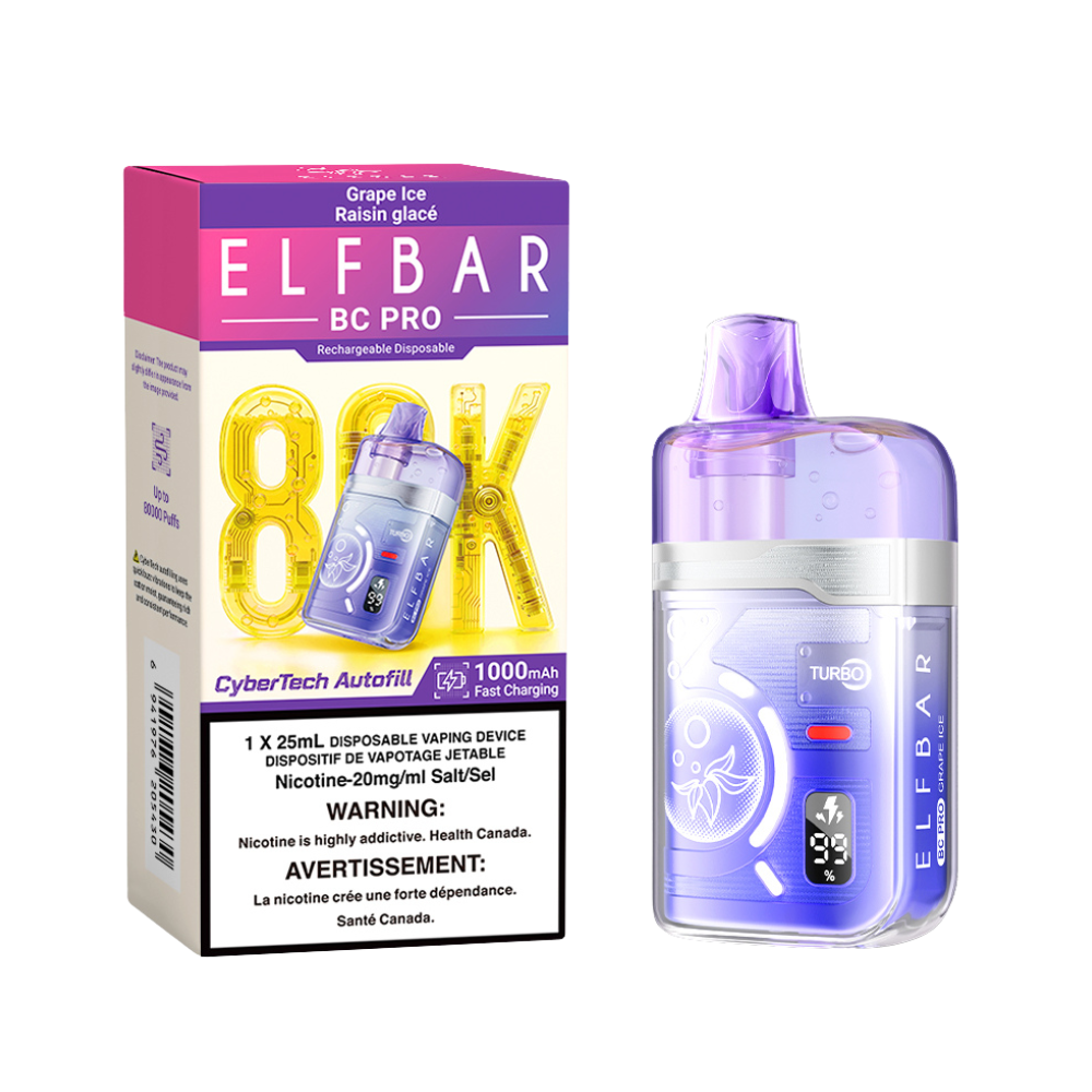 Elf Bar BC Pro 80K Disposable Vape | 80,000 Puffs  Puff Vapes Online