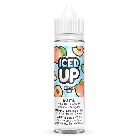 Iced Up Peach Ice E-Liquid 60mL 12 mg