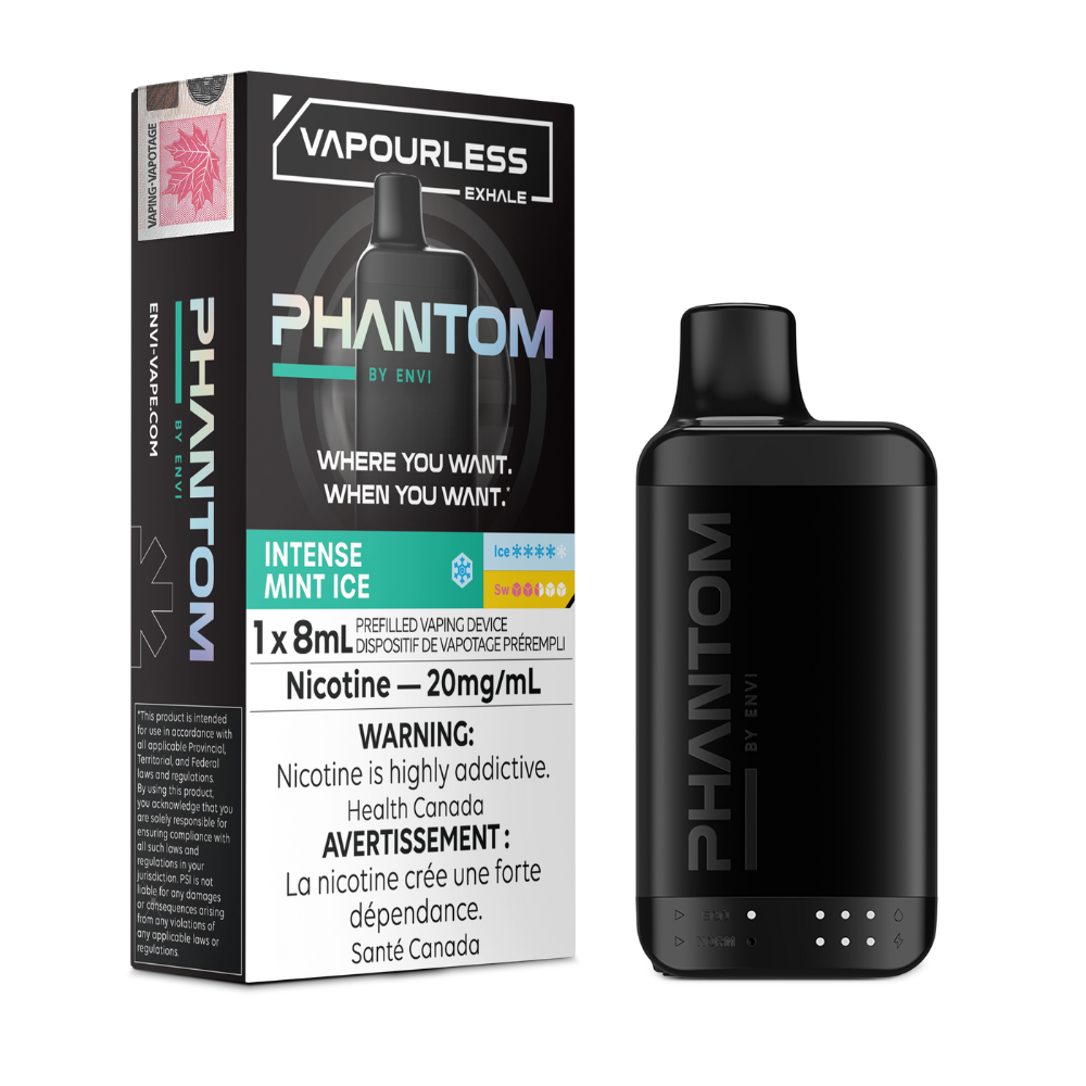 Phantom By Envi Disposable Vape- Vapourless Exhale 14k Puffs