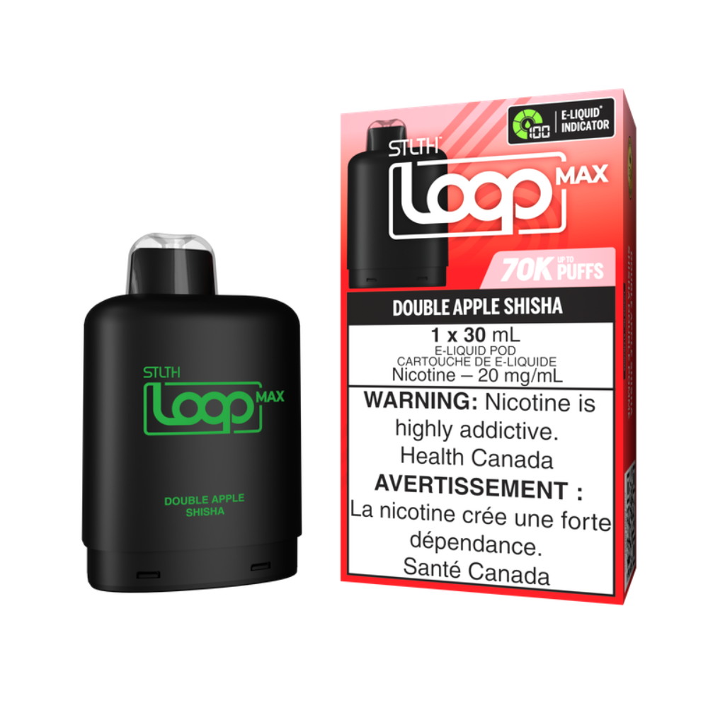 STLTH 70k Loop Max Pre-filled Vape Pod - Double Apple Shisha