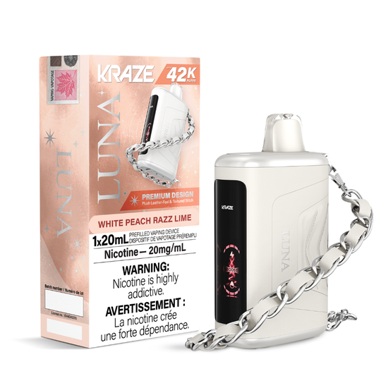 Kraze Luna - White Peach Razz Lime