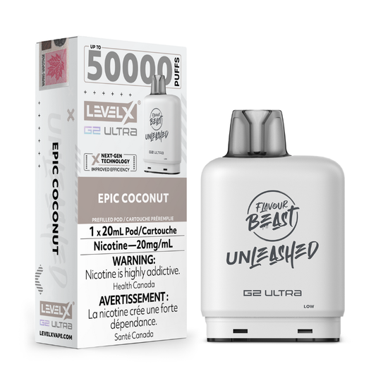 Flavour Beast Unleashed Level X G2 Ultra 50K- Epic Coconut