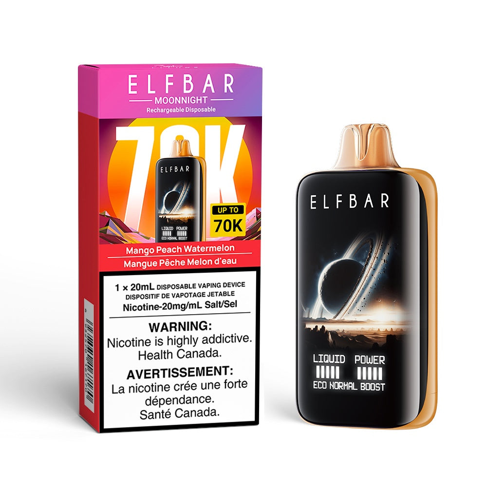 Elf Bar Moon Night 70k - Mango Peach Watermelon