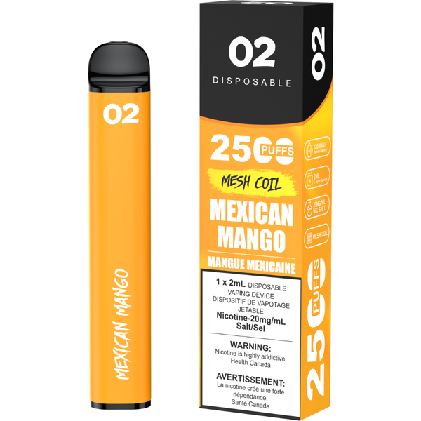 Can You Buy Nicotine Vapes In Mexico O2 2500 Puffs Disposable Vape