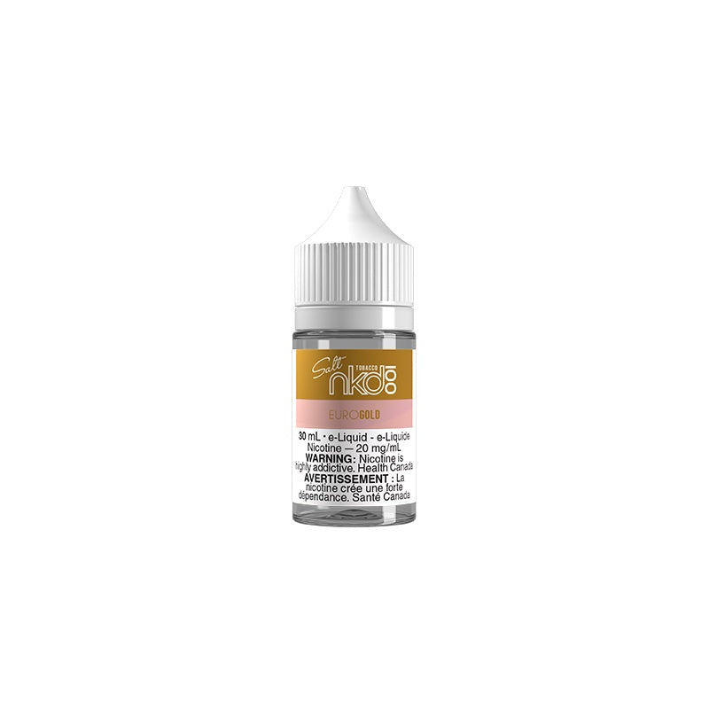 Naked 100 Tobacco Vape Juice Salt Nic - Euro Gold(30mL)