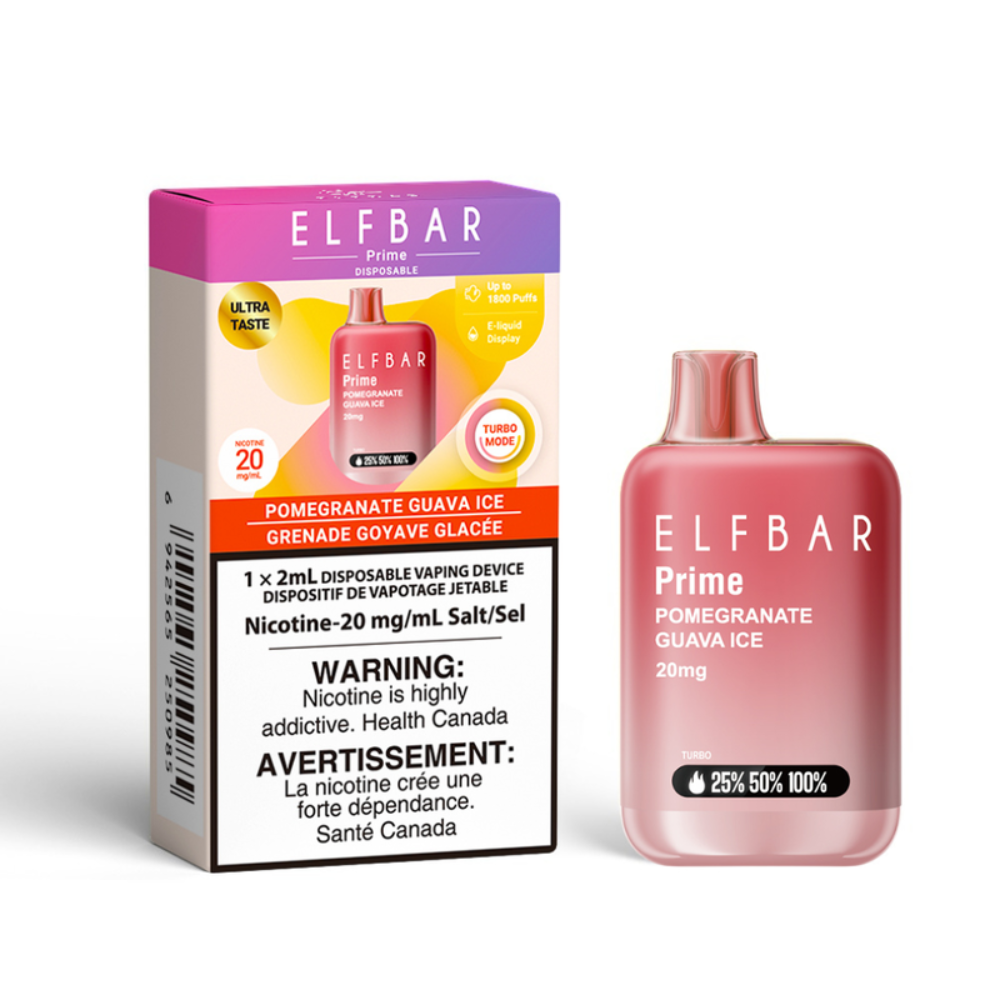 ELF Bar Prime - Pomogranate Guava Ice
