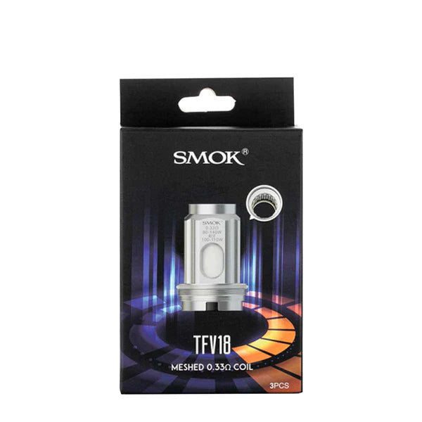 Smok TFV18 Replacement Coils Meshed 0.33Ω (3 Pack)
