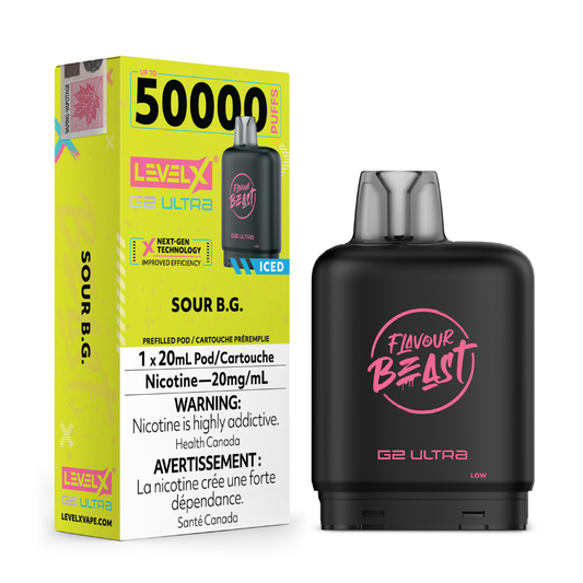 Level X Flavour Beast G2 Ultra - Sour B.G Iced