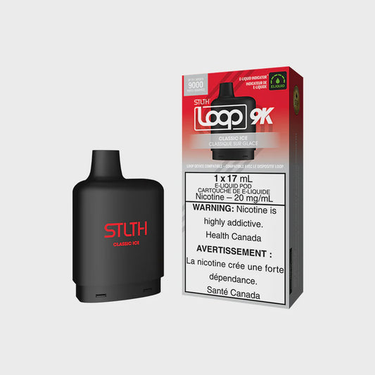 Stlth Loop 9k Pod Dry Ice 17mL 20mg