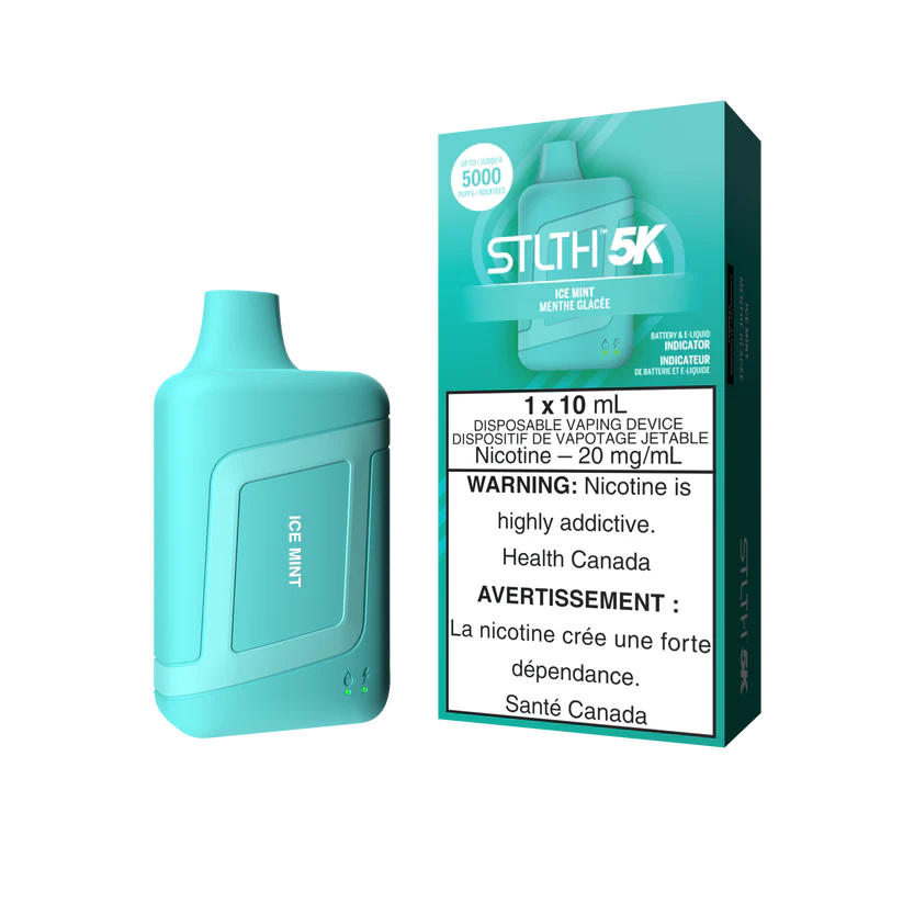 STLTH Ice Mint 10mL 5000 Puffs 20mg