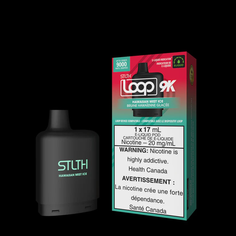 Stlth Loop 9k Pod Hawaiian Mist Ice 17mL 20mg