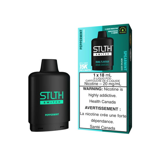 Stlth Switch Peppermint | Spearmint 15000 20mg 18mL