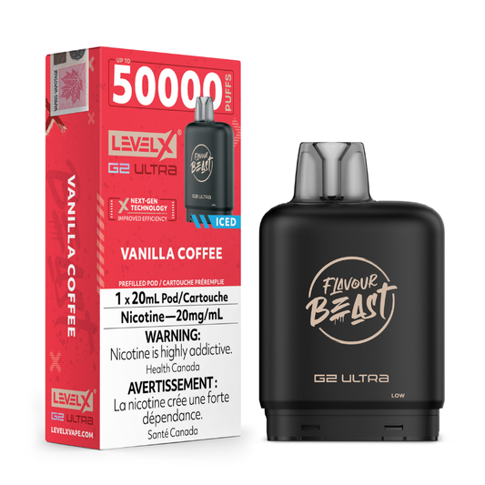 Level X Flavour Beast G2 Ultra - Vanilla Coffee Iced