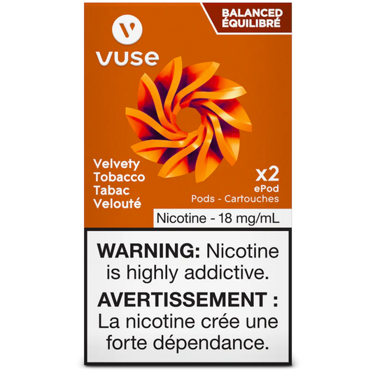 Vuse ePod Velvety Tobacco 18 mg