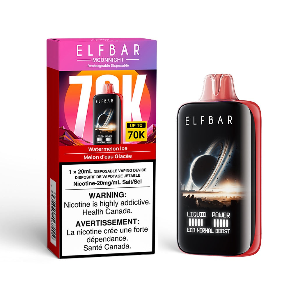 Elf Bar Moon Night 70k - Watermelon Ice