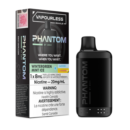 Phantom By Envi Disposable Vape- Vapourless Exhale 14k Puffs