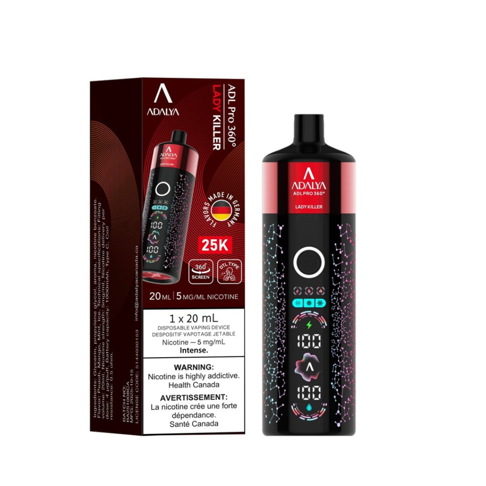 Adalya Pro 360 25K Disposable Shisha Vape - 20ml - 5mg