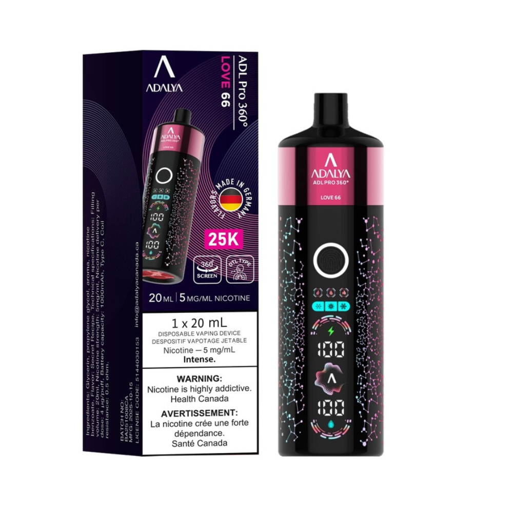 Adalya Pro 360 25K Disposable Shisha Vape - 20ml - 5mg
