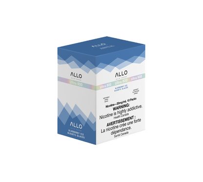 ALLO Ultra 800 Blueberry Ice 3.8mL 800 Puffs 20mg