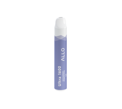 ALLO Ultra 1600 Blue Raspberry 6mL 1600 Puffs 20mg