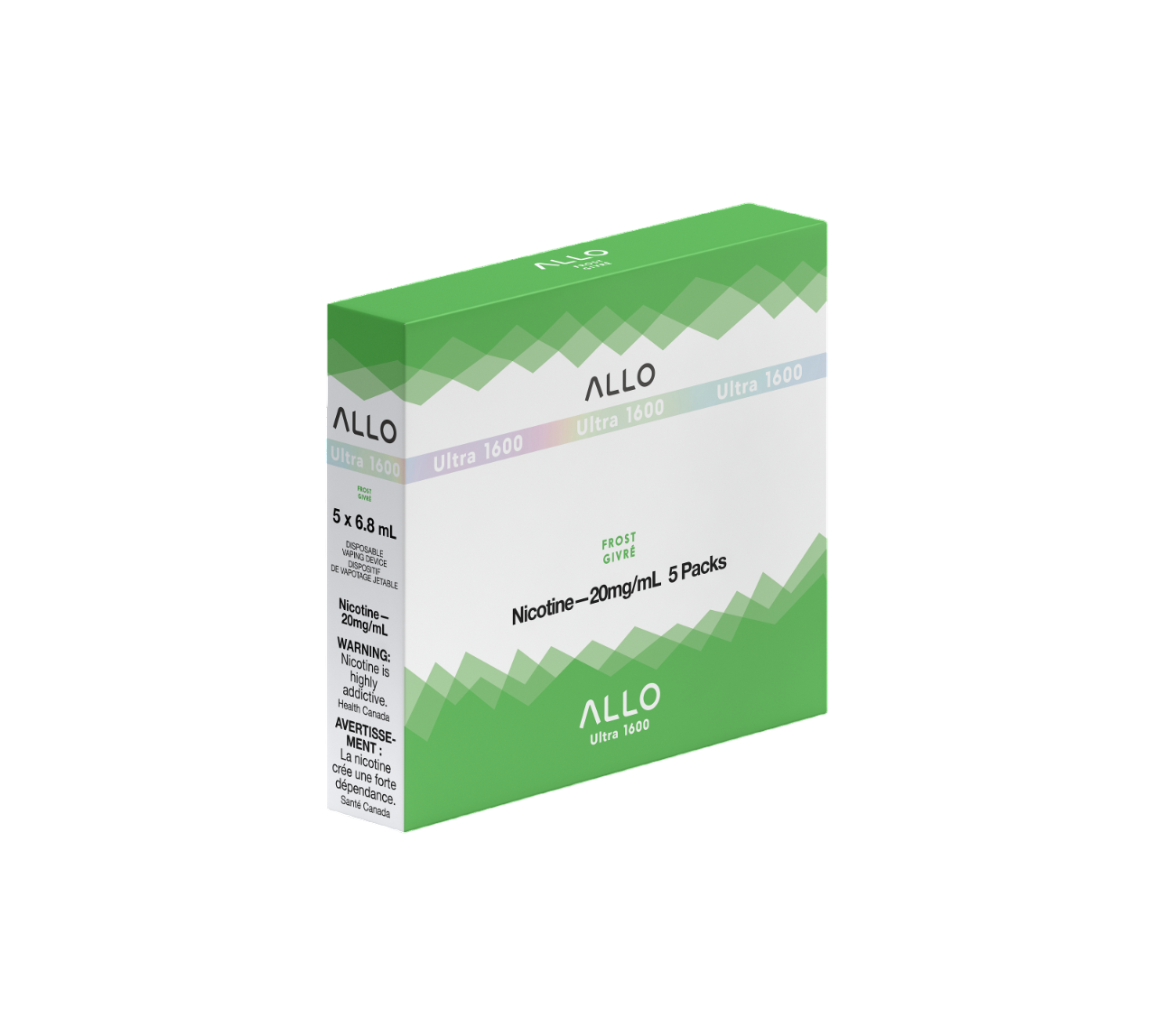 ALLO Ultra 1600 Frost 6.8mL 1600 Puffs 20mg