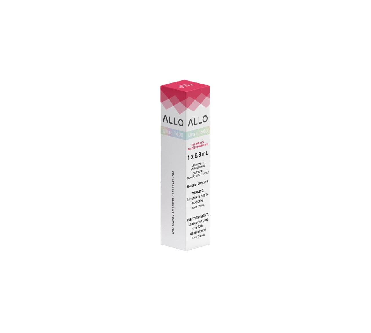 ALLO Ultra 1600 Fuji Apple Ice 6mL 1600 Puffs 20mg