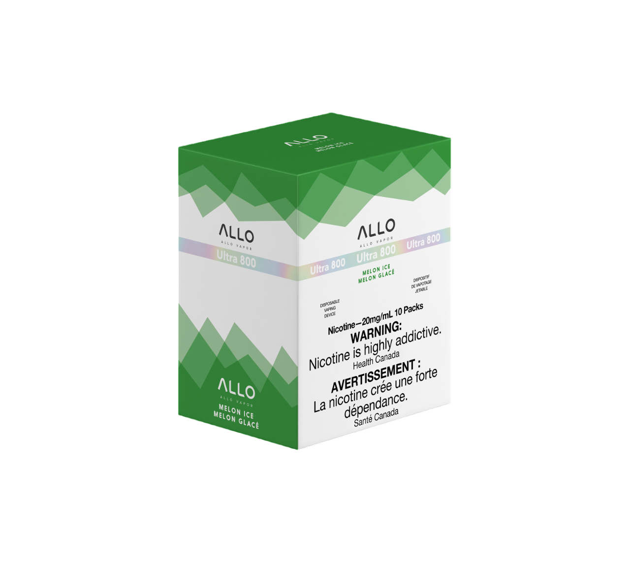 ALLO Ultra 800 Melon 3.8mL 800 Puffs 20 mg