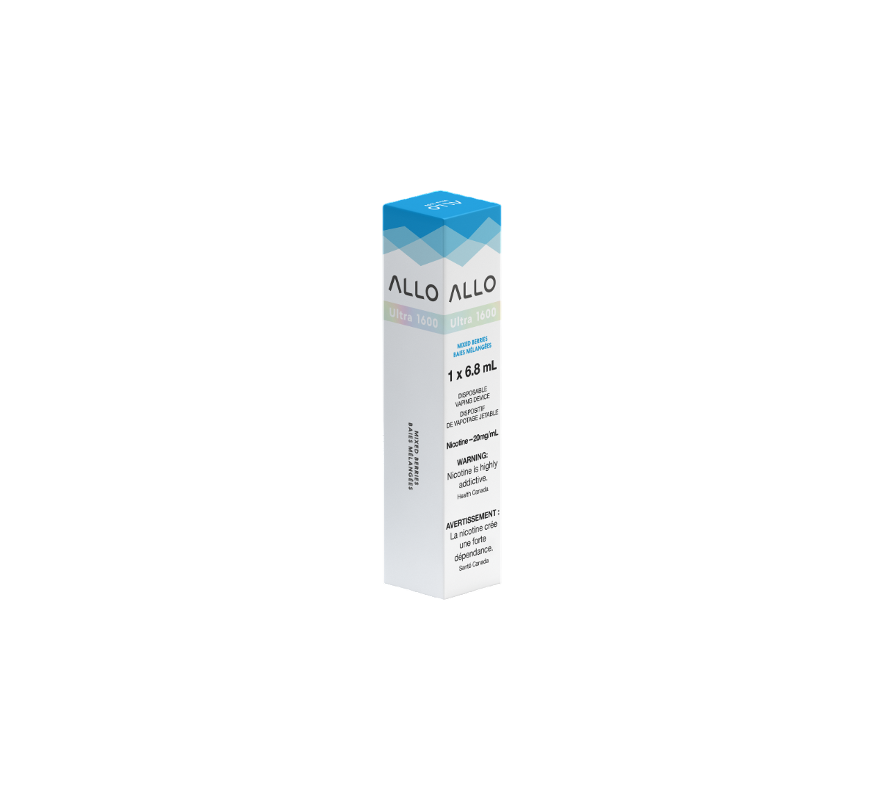 ALLO Ultra 1600 Mixed Berries 6.8mL 1600 Puffs