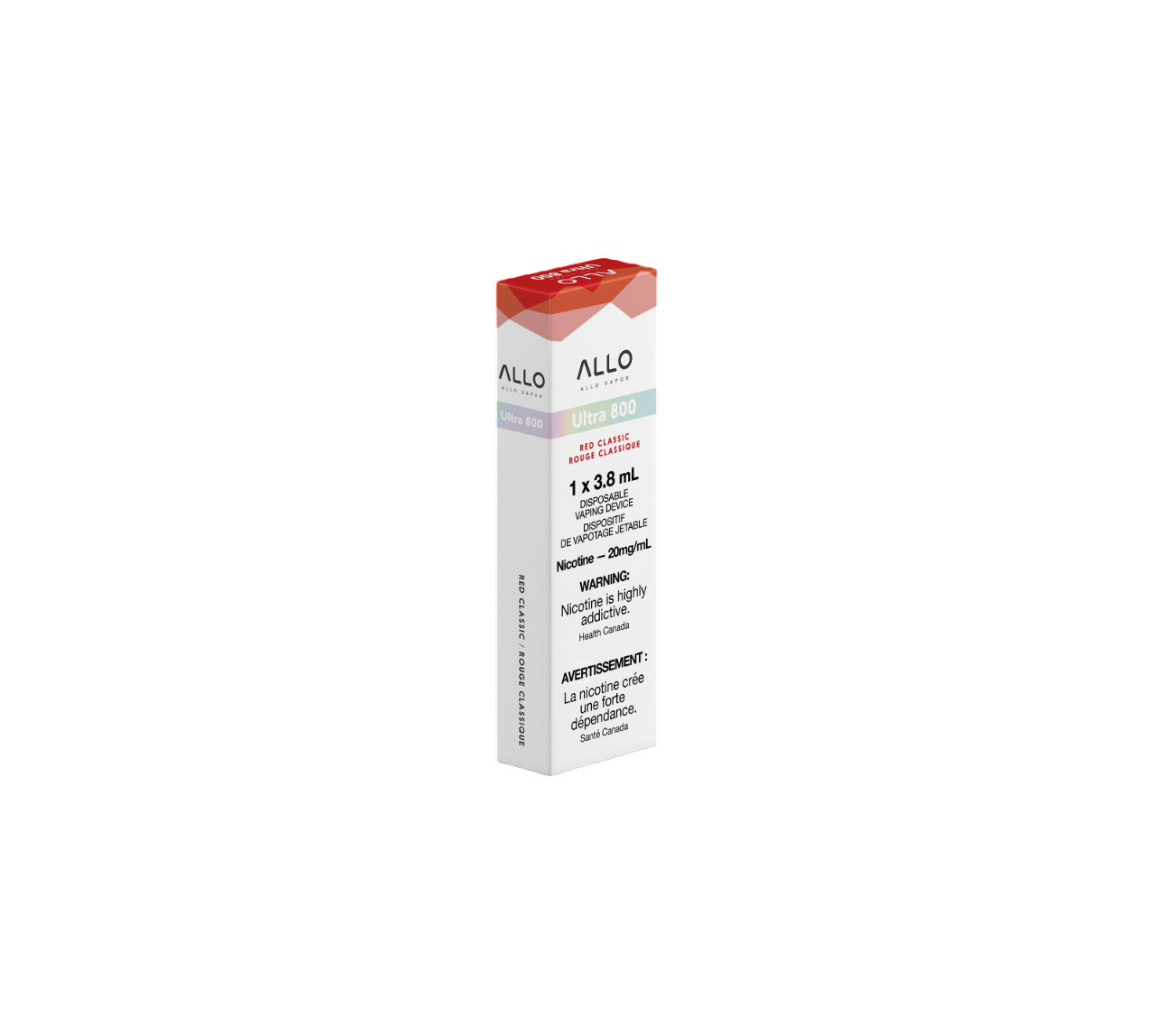 ALLO Ultra 800 Red Classic 3.8mL 800 Puffs 20mg