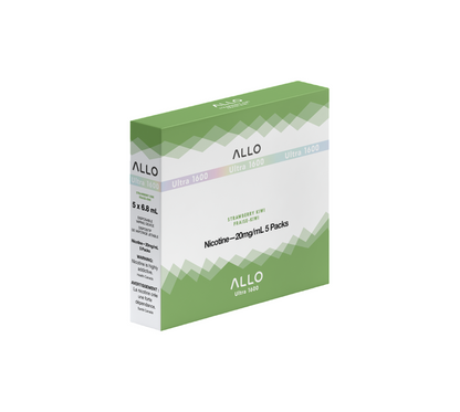 ALLO Ultra 1600 Strawberry Kiwi 6mL 1600 Puffs 20mg