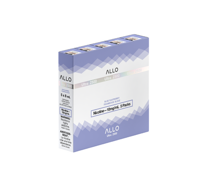 ALLO Ultra 2500 Blue Raspberry 8mL 2500 Puffs 10mg