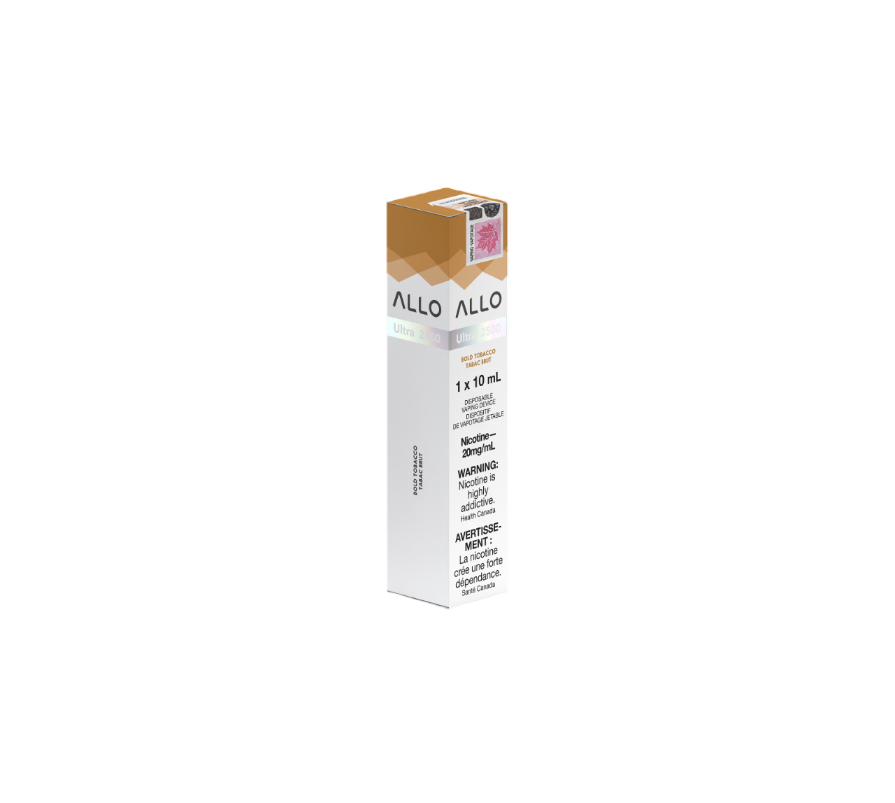 ALLO Ultra 2500 Bold Tobbaco 10 ml 20 mg