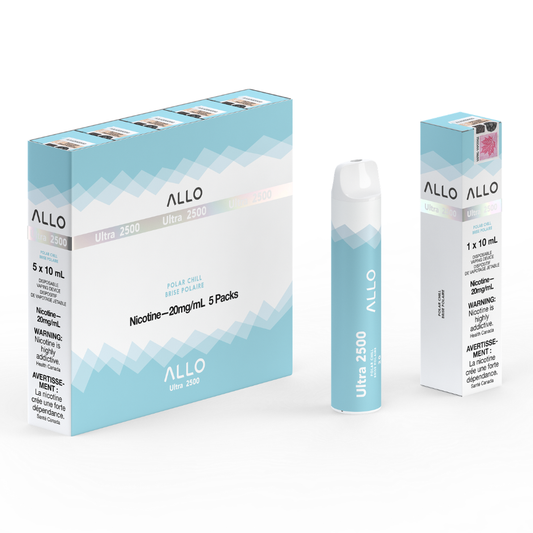 Allo Ultra 2500 Disposable Vape: Polar Chill (8mL)
