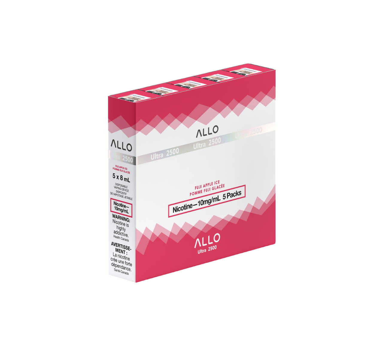 ALLO Ultra 2500 Fuji Apple Ice 8mL 2500 Puffs 10mg