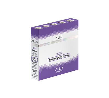 ALLO Ultra 2500 Grape Ice 8mL 2500 Puffs 10mg