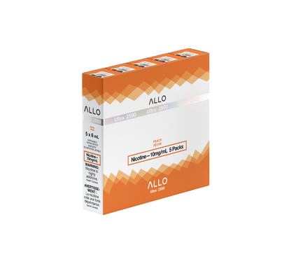 ALLO Ultra 2500 Peach 8mL 2500 Puffs 10mg