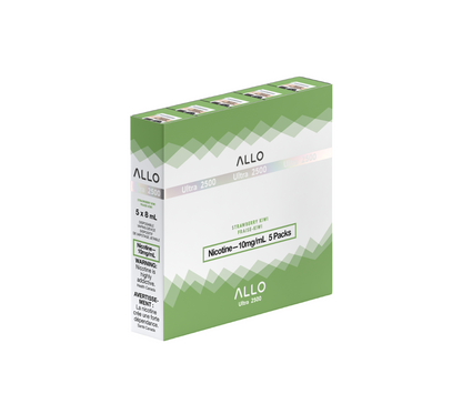 ALLO Ultra 2500 Strawberry Kiwi 8mL 2500 Puffs 10mg