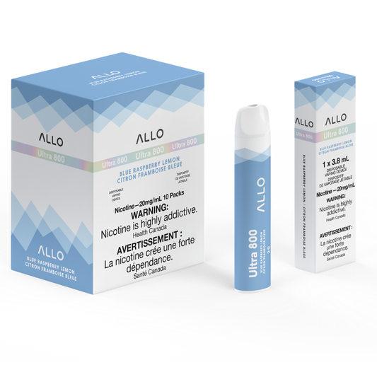 Allo Ultra 800 Disposable Vape - Blue Raspberry Lemon