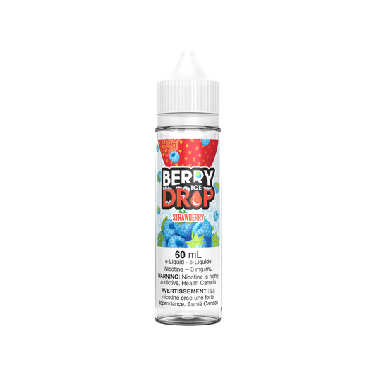 Berry Drop Strawberry E-Liquid 60mL Nic Free