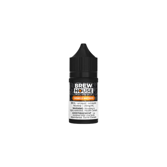 Brew House Coffee Salt Nic Caramello Macchiato 30mL 20mg