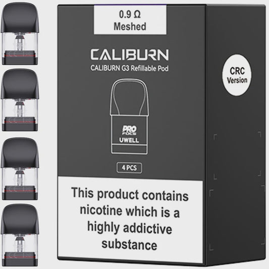 UWELL Caliburn G3 Replacement Pods ( 4 Pack)