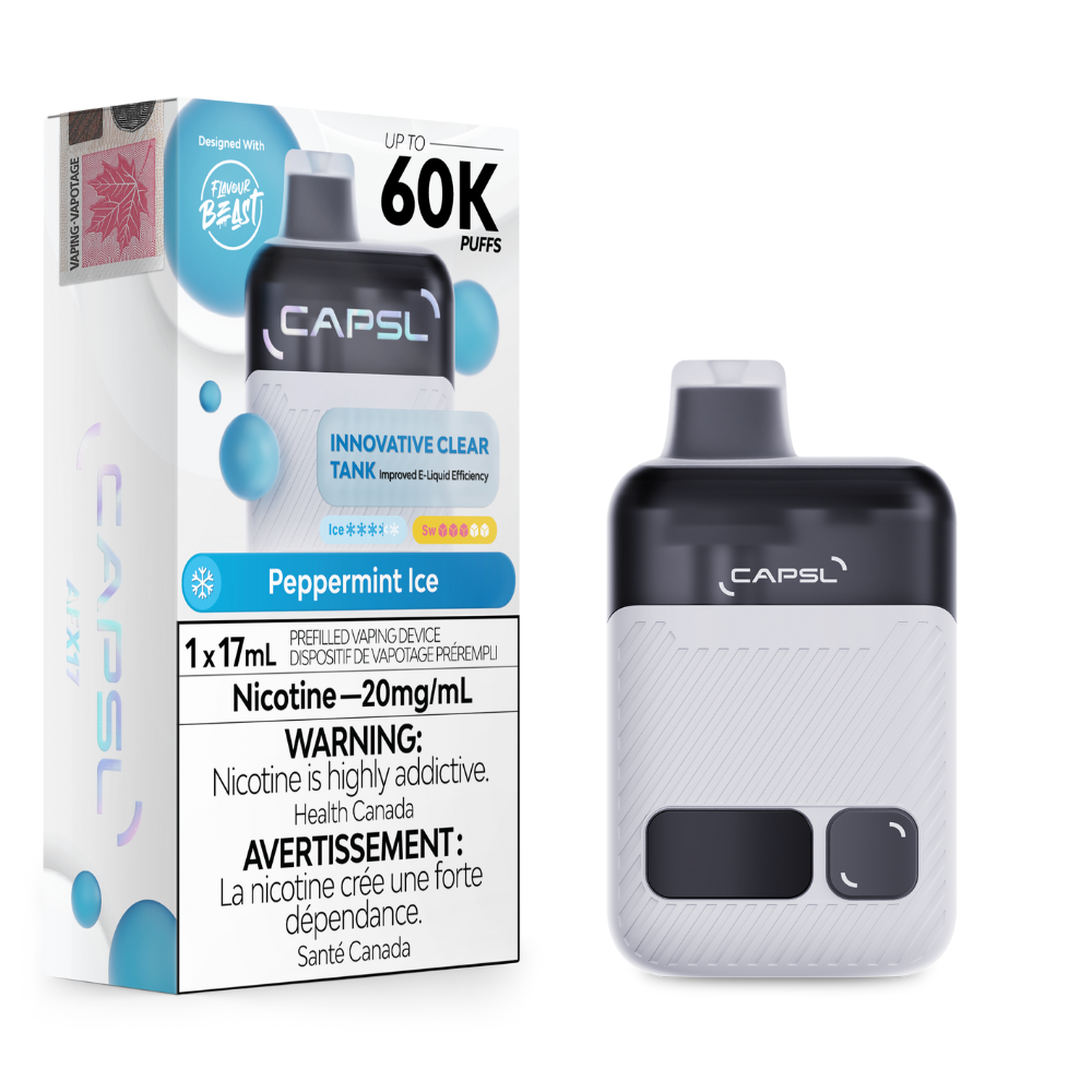 CAPSL 60K By Flavour Beast - Peppermint Ice