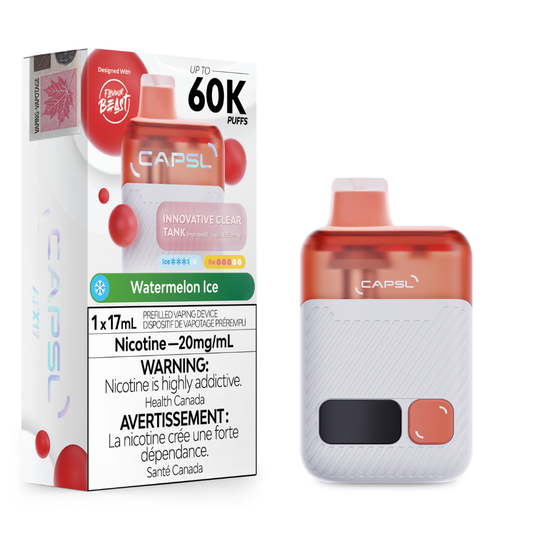 CAPSL 60K By Flavour Beast - Watermelon Ice