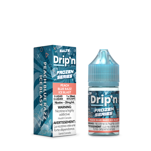 Drip’n E-Liquid Frozen Series – Peach Blue Razz Ice Blast