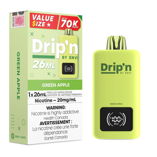 Drip'n By Envi 70k - Green Apple