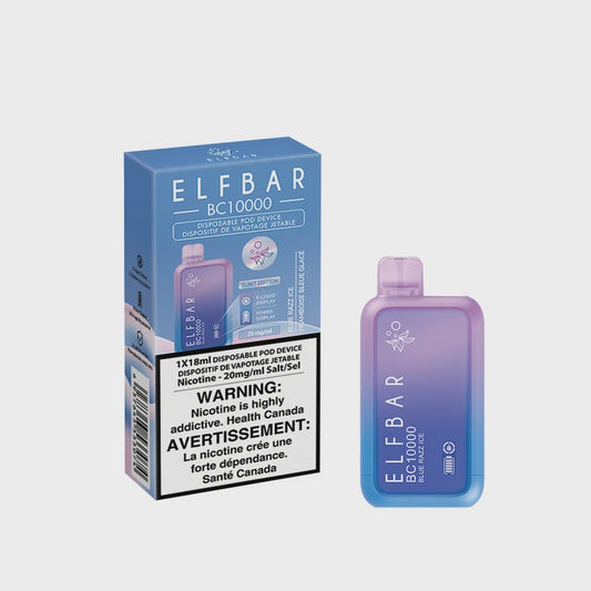 Elf Bar BC10000 Disposable Vape - Blue Razz Ice (18mL)